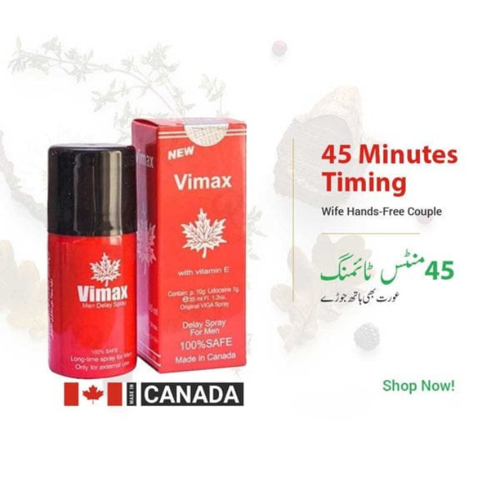Vimax Spray 45ML - Long Lasting Spray For Men