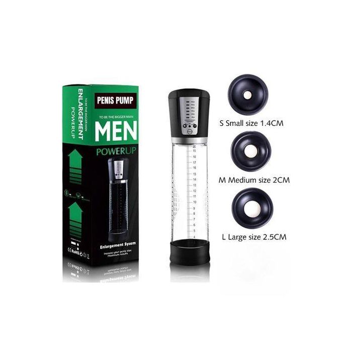 Men's Handheld Suction Cup Vacuum Pump Massager with ED Panel Screen Men's Vacuum Pump, Electric Massager Men's Muscle Pump for Body, Stress Relief Massage Equipment